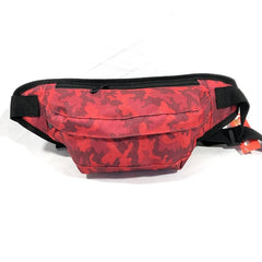 Floral Print Canvas Waist Bag Unisex Men Women Pillow Fanny Waist Packs