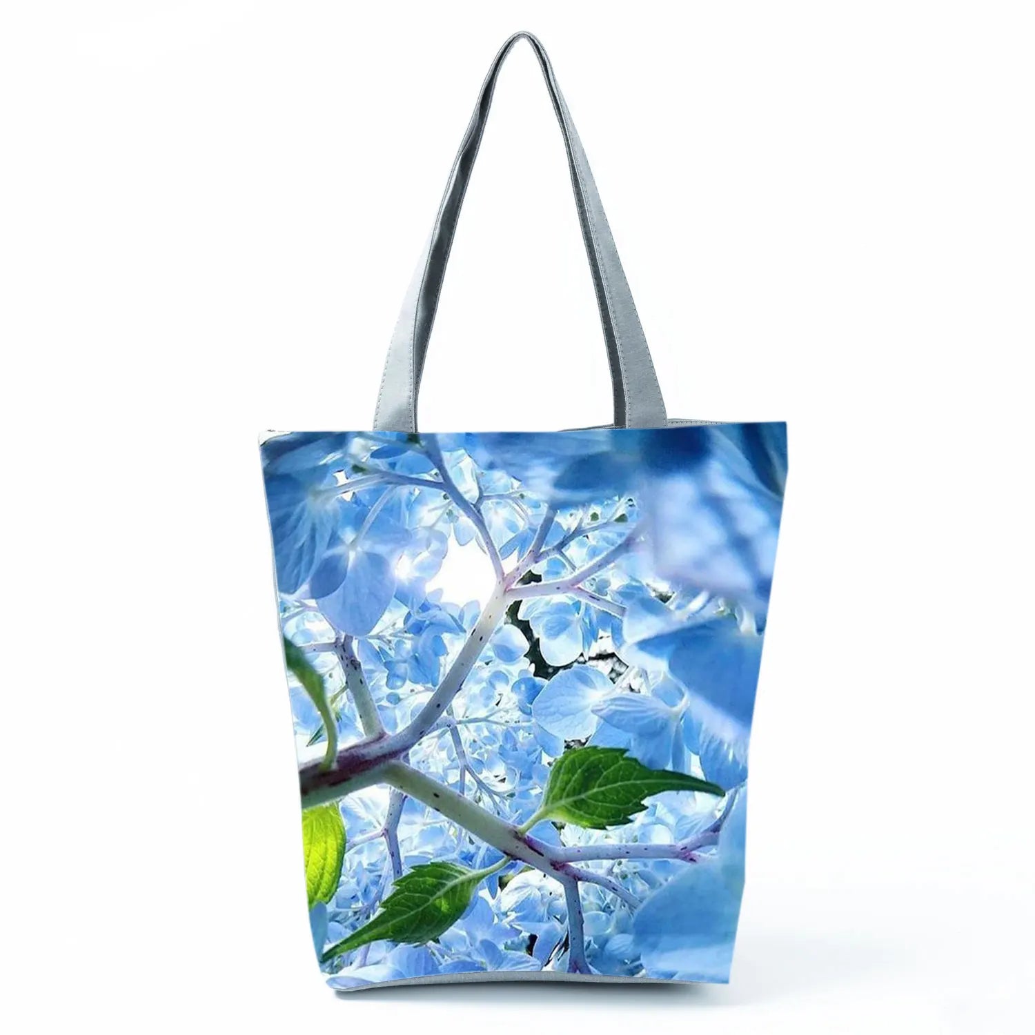 Floral Root Plant Print Women's Handbags Casual Travel Tote High Capacity
