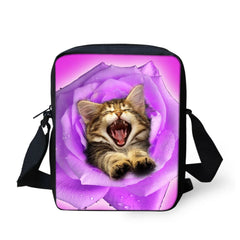 Flower Animal Women Mini Cross-body Bag Casual Messenger Bags