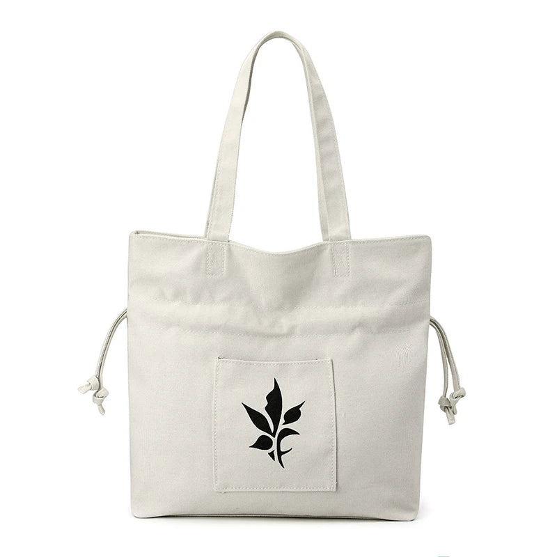 Flower Print Canvas Vintage Women Travel Handbags Canvas Crossbody Bag