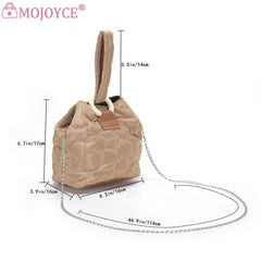 Flower Quilted Women Messenger Bag Casual Chain Crossbody Bag