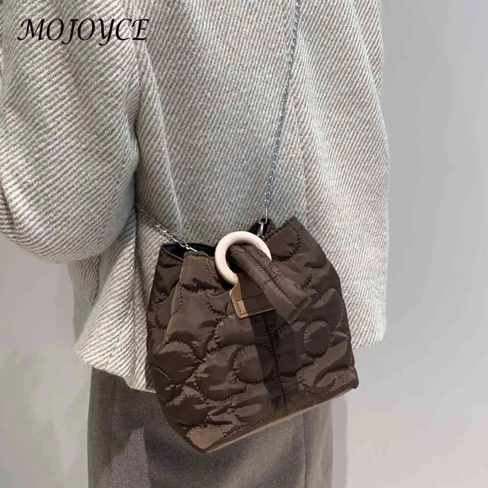 Flower Quilted Women Messenger Bag Chain Female Tote Bag Lightweight
