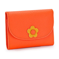 Women's Flower Wallet Short Coin Purse Card Holder Clutch