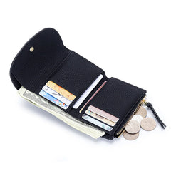 Women's Flower Wallet Short Coin Purse Card Holder Clutch