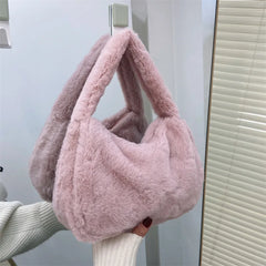 Fluffy Bag Handtasche Damen Tote Bag Handtassen Dames Woman Bag