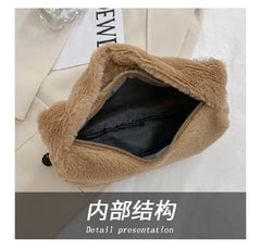 Fluffy Bag Handtasche Damen Tote Bag Handtassen Dames Woman Bag