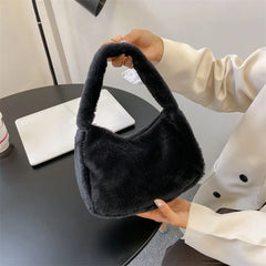 Fluffy Bag Handtasche Damen Tote Bag Handtassen Dames Woman Bag