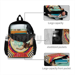 Vintage Couple Acrobatic Outdoor Hiking Backpack