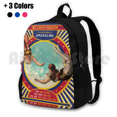 Vintage Couple Acrobatic Outdoor Hiking Backpack