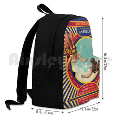 Vintage Couple Acrobatic Outdoor Hiking Backpack