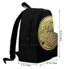 Flynn's Arcade Token Bags Backpacks Tron Movie 1980S Cult Movie Video Game Retro