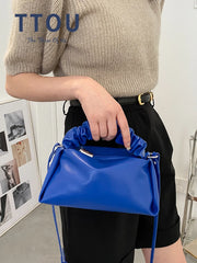 Small PU Leather Crossbody Sling Bag for Women