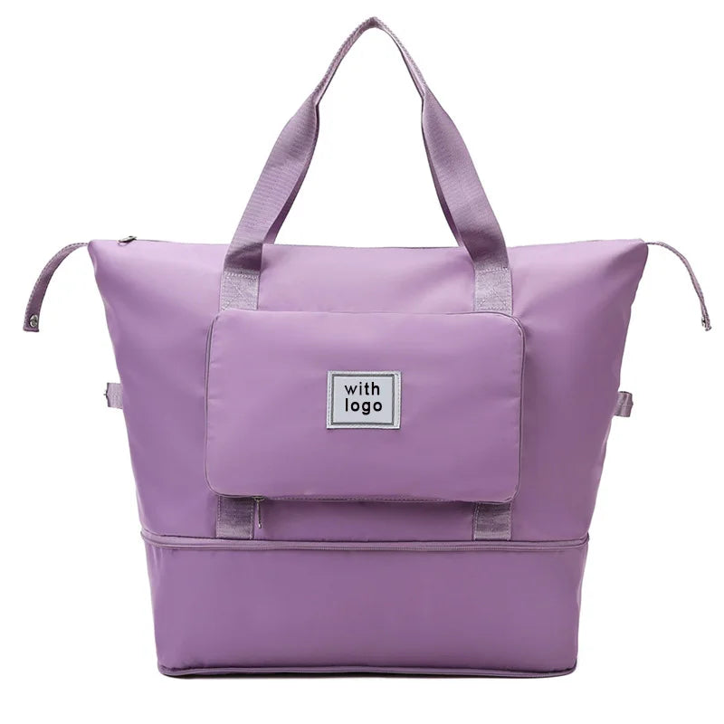 Large Capacity Gym Shoulder Bag Women's Yoga Sport Crossbody Tote