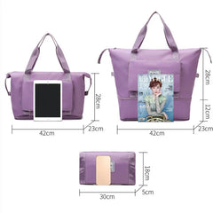 Large Capacity Gym Shoulder Bag Women's Yoga Sport Crossbody Tote