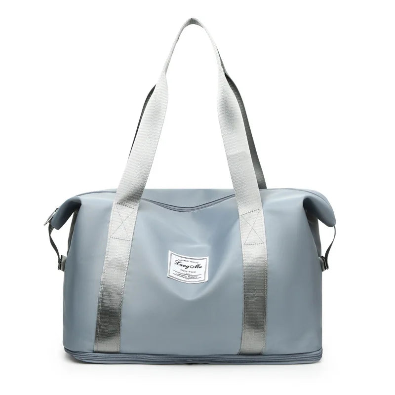 Large Capacity Ladies Gym Bag Shoulder Bag Yoga Sports Messenger Bag