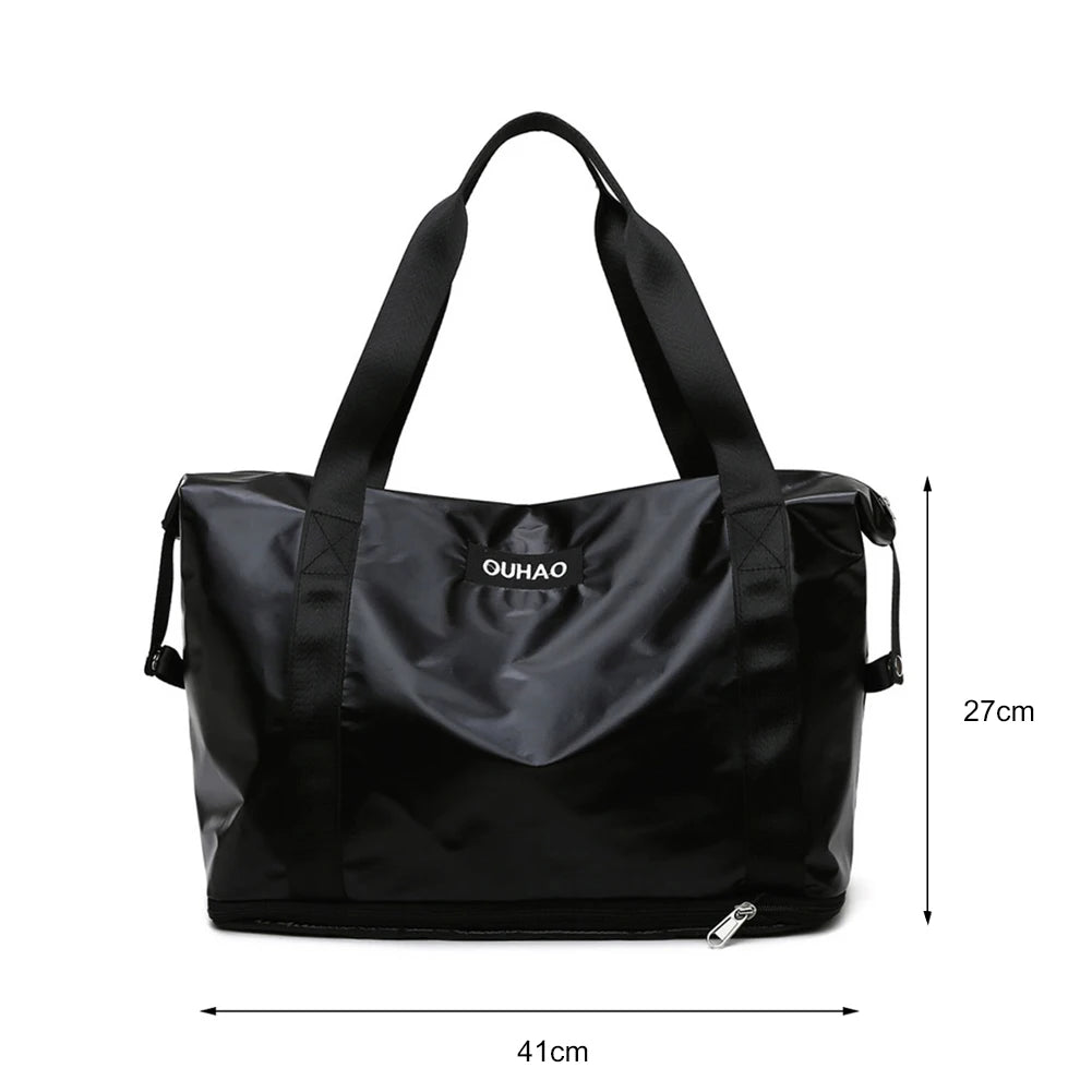 Large Capacity Waterproof Duffel Travel Bag for Women