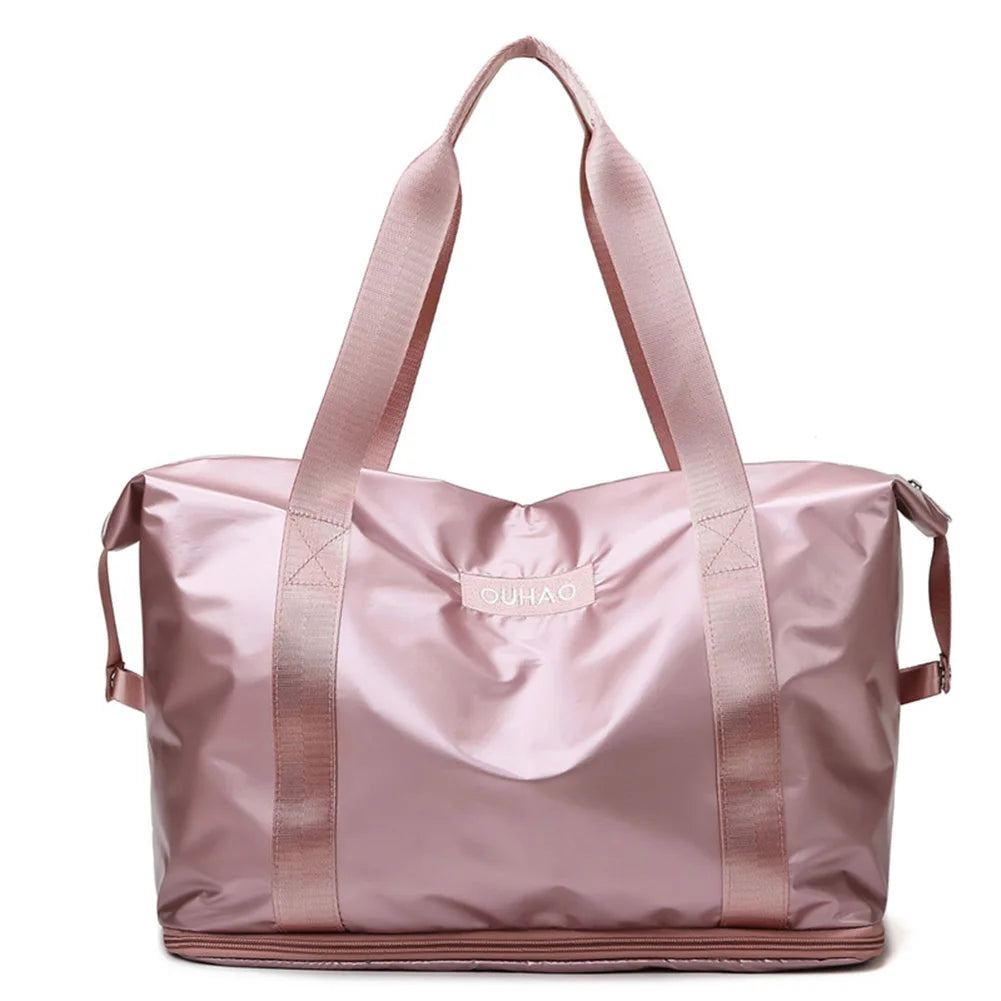 Large Capacity Waterproof Duffel Travel Bag for Women