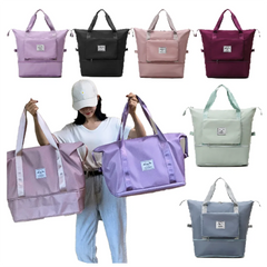 Large Capacity Foldable Travel Bag Tote Carry On Luggage Handbag