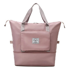 Large Capacity Folding Bag Travel Tote Carry On Luggage Handbag