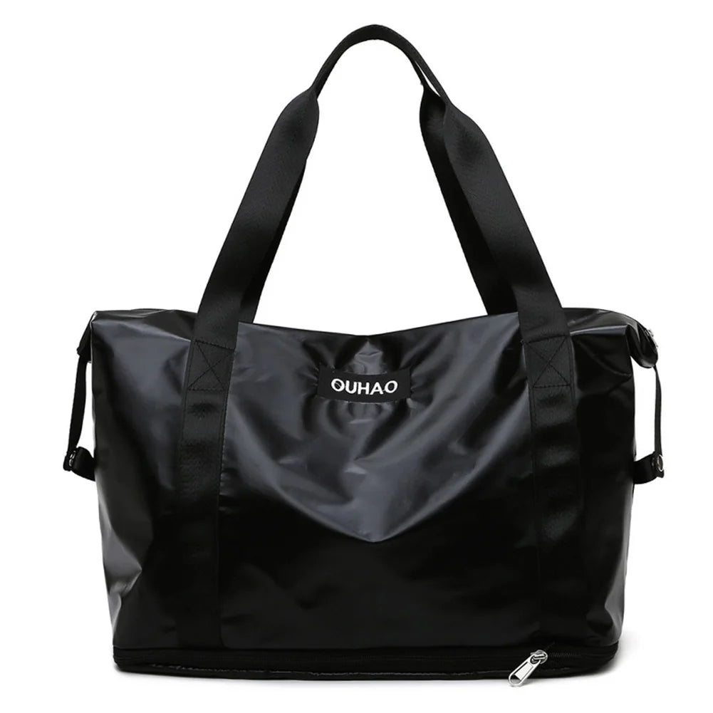 Large Capacity Foldable Travel Duffel Bag Men Women Tote Luggage Handbag