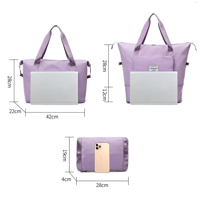 Large Capacity Travel Tote Bag Waterproof Handbag