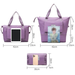 Women Gym Bags Yoga Sport Tote Bag Large Capacity Shoulder Bag