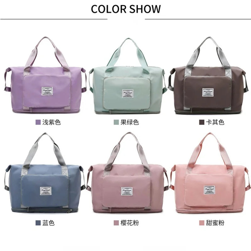 Women Gym Bags Yoga Sport Tote Bag Large Capacity Shoulder Bag