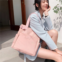 Large Capacity Women Shoulder Totes Bag Casual Travel Handbags