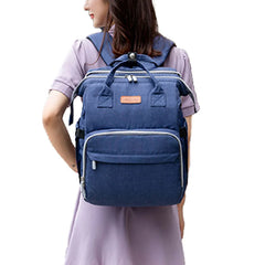 Foldable Mommy Bag Baby Bed Multifunction Backpack
