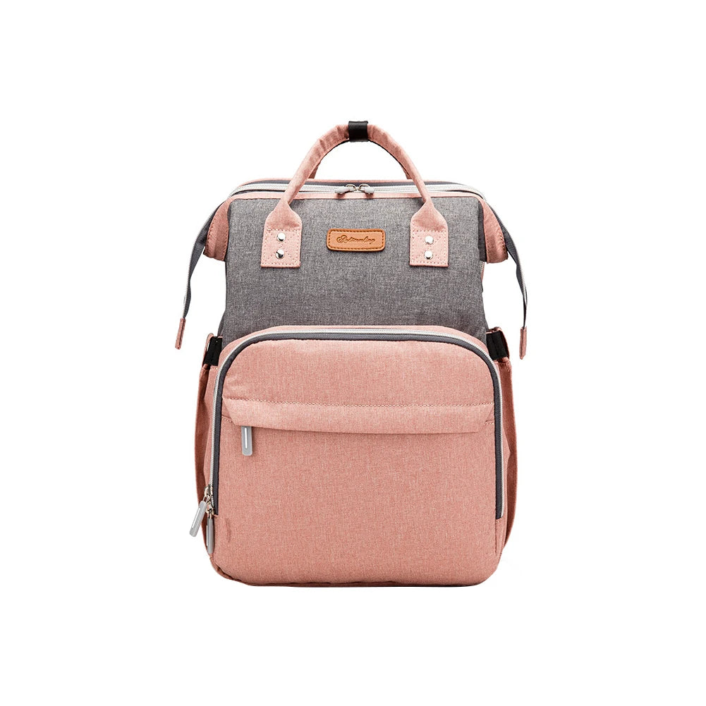 Foldable Mommy Bag Baby Bed Multifunction Backpack