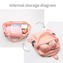 Foldable Multifunctional Travel Backpack Outdoor Shoulder Waterproof Hiking