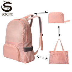 Foldable Multifunctional Travel Backpack Outdoor Shoulder Waterproof Hiking