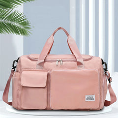 Foldable Overnight Bag Weekend Bag Multifunctional Fitness Training Bag