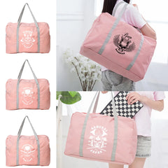 Foldable Travel Bag Water Proof Luggage Shoulder Pack Nylon Casual Handbag