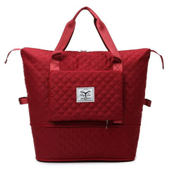 Foldable Travel Bag Waterproof Handbag Large Capacity Tote Bag Women Gym