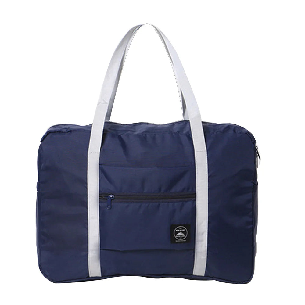 Large Capacity Foldable Travel Bags Golden Flower Letter Pattern