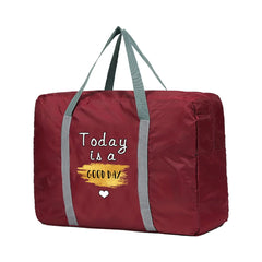Foldable Travel Bags Portable Clothing Organizer Women Handbags Luggage Bag