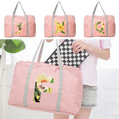 Foldable Travel Bags Duffle Large Organizer Women Handbags Floral