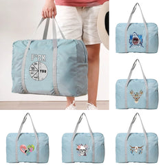 Foldable Travel Bags Unisex Large Capacity Bag Luggage Women Print Handbags