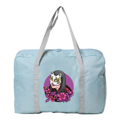 Foldable Travel Bags Unisex Large Capacity Bag Luggage Women Mask Print Handbags