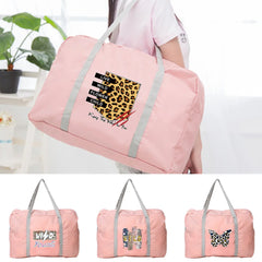 Foldable Travel Bags Unisex Nylon Large Organizer Women Handbags Wild Series Men