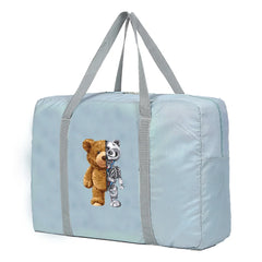 Foldable Travel Bags Women Portable Clothing Organizer Handbags