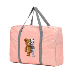 Foldable Travel Bags Women Portable Clothing Organizer Handbags