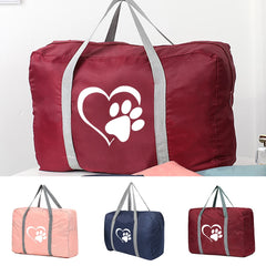 Foldable Travel Bags Women Clothing Organizer Handbags Large Capacity Duffle Bag
