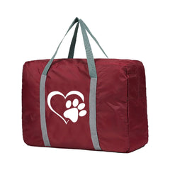 Foldable Travel Bags Women Clothing Organizer Handbags Large Capacity Duffle Bag