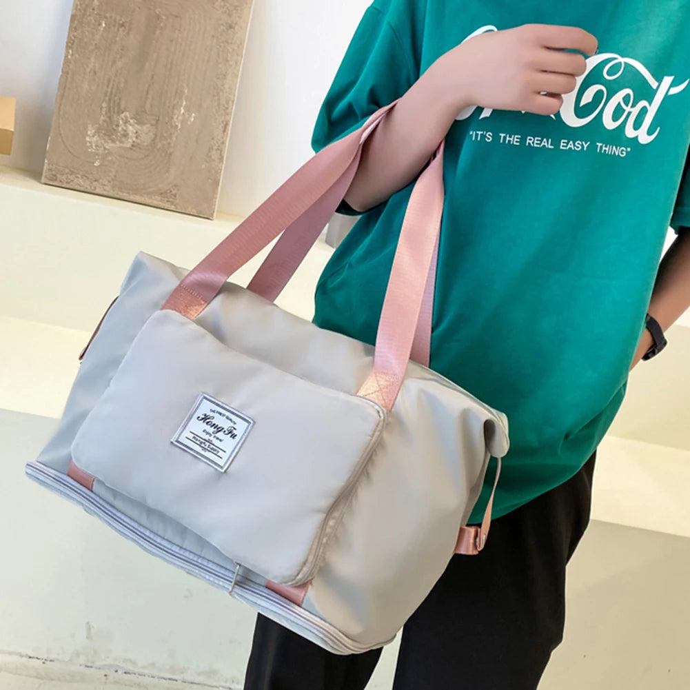 Foldable Travel Bags Women Training Handbags Business Travel Bags