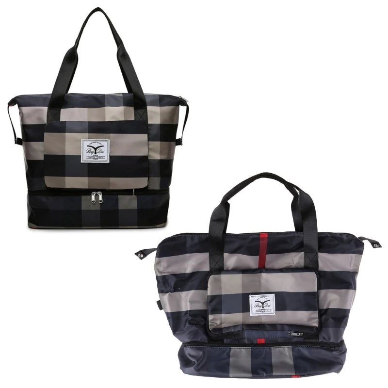 Foldable Travel Bags Large Capacity for Women Men's Sports Bag Weekend Messenger
