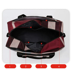 Foldable Travel Bags for Men and Women Large Capacity Weekend Messenger Dry/Wet