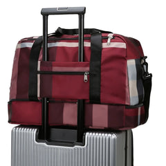 Foldable Travel Bags for Men and Women Large Capacity Weekend Messenger Dry/Wet