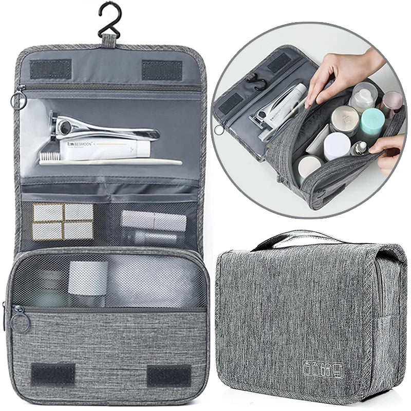 Women Waterproof Cosmetic Bag Toiletries Organizer Travel Makeup Bags